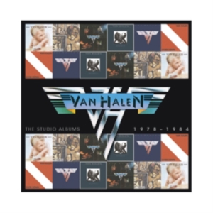 Van Halen - Studio Albums 1978-1984 in der Gruppe CD / Hårdrock,Pop-Rock bei Bengans Skivbutik AB (565130)