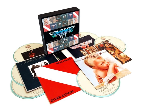 Van Halen - Studio Albums 1978-1984 in der Gruppe CD / Rock bei Bengans Skivbutik AB (565130)