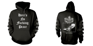 Marduk - Hood - Here's No Peace (L) in der Gruppe MERCHANDISE / Kapuzenpullover / Kommande / Hårdrock bei Bengans Skivbutik AB (5651403)