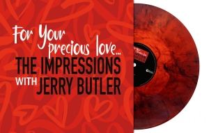Impressions The - For Your Precious Love (Red Marbled in der Gruppe VINYL / Kommande / RnB-Soul bei Bengans Skivbutik AB (5651618)