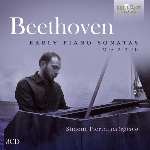 Ludwig Van Beethoven - Early Piano Sonatas, Opp. 2-7-10 in der Gruppe CD / Klassiskt bei Bengans Skivbutik AB (5651708)
