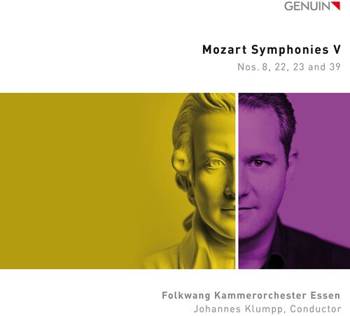 Mozart W A - Symphonies V - Nos. 8, 22, 23 & 39 in der Gruppe CD / Klassiskt bei Bengans Skivbutik AB (5651712)