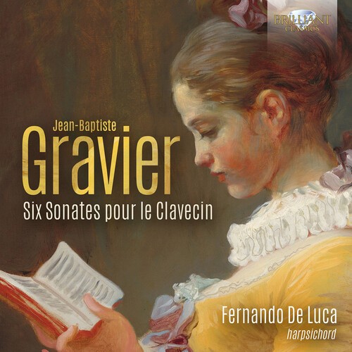 Jean-Baptiste Gravier - Six Sonates Pour Le Clavecin in der Gruppe CD / Klassiskt bei Bengans Skivbutik AB (5651778)