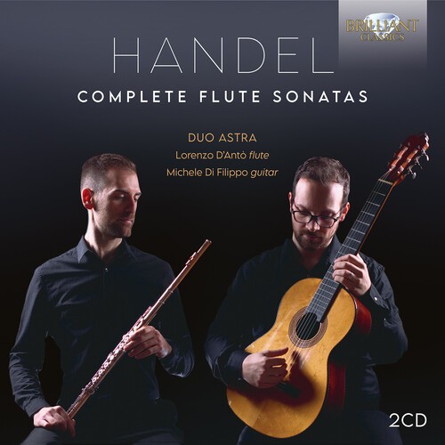 Handel G F - Complete Flute Sonatas in der Gruppe CD / Klassiskt bei Bengans Skivbutik AB (5651783)