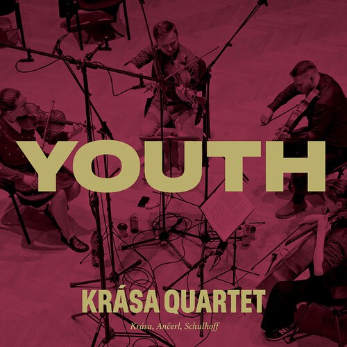 Krasa Quartet - Krasa, Ancerl, & Schulhoff - Youth in der Gruppe CD / Bestseller bei Bengans Skivbutik AB (5652024)
