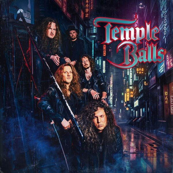 Temple Balls - Temple Balls (Red Vinyl LP) in der Gruppe VINYL / Hårdrock bei Bengans Skivbutik AB (5652224)