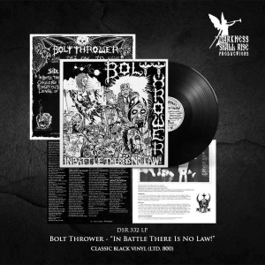 Bolt Thrower - In Battle There Is No Law (Black Vi in der Gruppe VINYL / Kommande / Hårdrock bei Bengans Skivbutik AB (5652339)