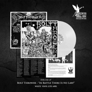 Bolt Thrower - In Battle There Is No Law (White Vi in der Gruppe VINYL / Kommande / Hårdrock bei Bengans Skivbutik AB (5652340)