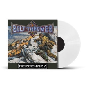 Bolt Thrower - Mercenary (White Vinyl Lp) in der Gruppe VINYL / Kommande / Hårdrock bei Bengans Skivbutik AB (5652384)