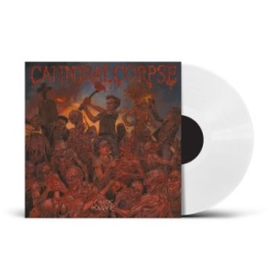 Cannibal Corpse - Chaos Horrific (White Vinyl Lp) in der Gruppe VINYL / Kommande / Hårdrock bei Bengans Skivbutik AB (5652558)