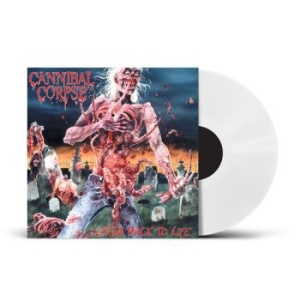 Cannibal Corpse - Eaten Back To Life (White Vinyl Lp) in der Gruppe VINYL / Kommande / Hårdrock bei Bengans Skivbutik AB (5652559)
