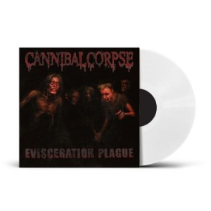 Cannibal Corpse - Evisceration Plague (White Vinyl Lp in der Gruppe VINYL / Kommande / Hårdrock bei Bengans Skivbutik AB (5652560)