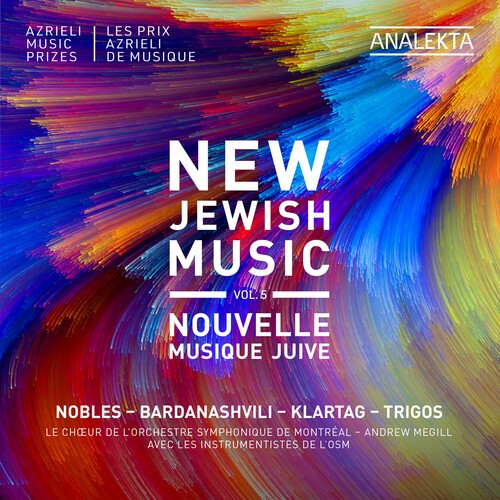 Choeur De L'orchestre Symphonique D - New Jewish Music, Vol. 5 in der Gruppe CD / Bestseller bei Bengans Skivbutik AB (5652669)