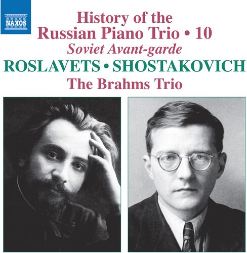 The Brahms Trio - History Of The Russian Piano Trio, in der Gruppe CD / Klassiskt bei Bengans Skivbutik AB (5652679)