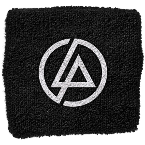 Linkin Park - Lp Logo Embroidered Wristband in der Gruppe MERCHANDISE / Merch / Hårdrock bei Bengans Skivbutik AB (5653066)