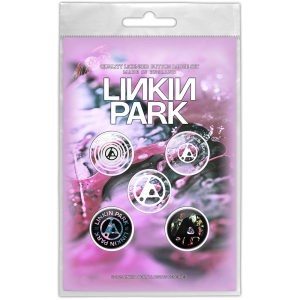 Linkin Park - From Zero Button Badge Pack in der Gruppe MERCHANDISE / Merch / Hårdrock bei Bengans Skivbutik AB (5653096)