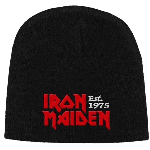 Iron Maiden - Est 1975 Beanie Hat in der Gruppe MERCHANDISE / Merch / Hårdrock bei Bengans Skivbutik AB (5653099)