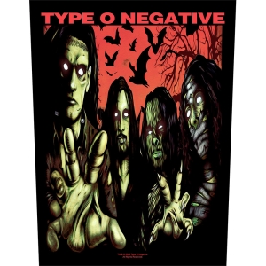 Type O Negative - Halloween Back Patch in der Gruppe MERCHANDISE / Stoffaufnäher / Heavy Metal bei Bengans Skivbutik AB (5653104)