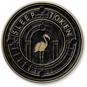 Sleep Token - Even In Arcadia Crest Pin Badge in der Gruppe MERCHANDISE / Merch / Hårdrock bei Bengans Skivbutik AB (5653120)