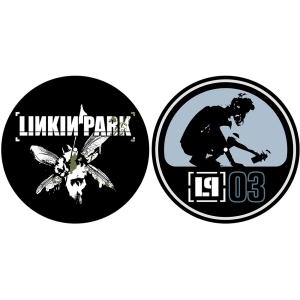 Linkin Park - Hybrid Theory / Meteora Slipmat Pair in der Gruppe MERCHANDISE / Merch / Hårdrock bei Bengans Skivbutik AB (5653123)