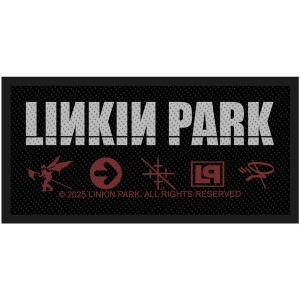 Linkin Park - Hybrid Theory Logo Standard Patch in der Gruppe MERCHANDISE / Stoffaufnäher / Heavy Metal bei Bengans Skivbutik AB (5653129)