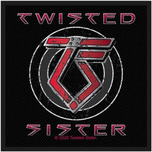 Twisted Sister - Ts Logo Standard Patch in der Gruppe MERCHANDISE / Stoffaufnäher / Heavy Metal bei Bengans Skivbutik AB (5653132)