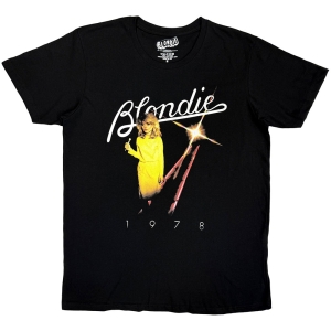 Blondie - Yellow Dress 1978 Uni Bl T-Shirt in der Gruppe MERCHANDISE / T-shirt / Pop-Rock bei Bengans Skivbutik AB (5653196r)