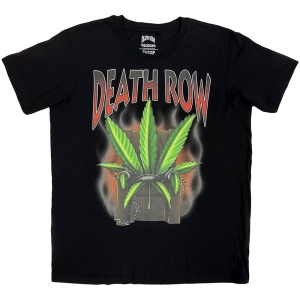 Death Row - Leaf Uni Bl T-Shirt in der Gruppe MERCHANDISE / T-shirt / Hip Hop-Rap bei Bengans Skivbutik AB (5653202r)