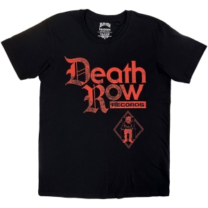 Death Row - Red Logo Uni Bl T-Shirt in der Gruppe MERCHANDISE / T-shirt / Hip Hop-Rap bei Bengans Skivbutik AB (5653204r)