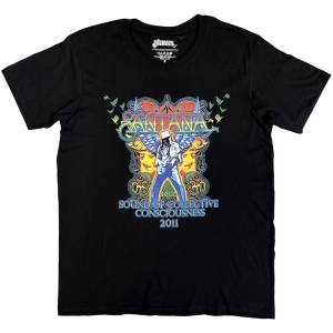 Santana - Collective Consciousness Tour 11 Uni Bl T-Shirt in der Gruppe MERCHANDISE / T-shirt / Pop-Rock bei Bengans Skivbutik AB (5653216r)