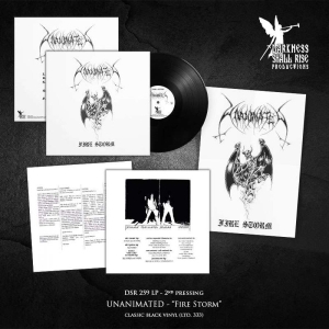 Unanimated - Fire Storm (Black Vinyl Lp) in der Gruppe VINYL / Kommande / Hårdrock bei Bengans Skivbutik AB (5653291)