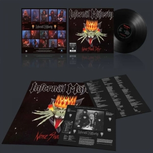 Infernal Majesty - None Shall Defy (Black Vinyl Lp) in der Gruppe VINYL / Hårdrock bei Bengans Skivbutik AB (5653609)