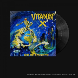 Vitamin X - Ride The Apocalypse in der Gruppe VINYL / Kommande / Pop-Rock bei Bengans Skivbutik AB (5653624)