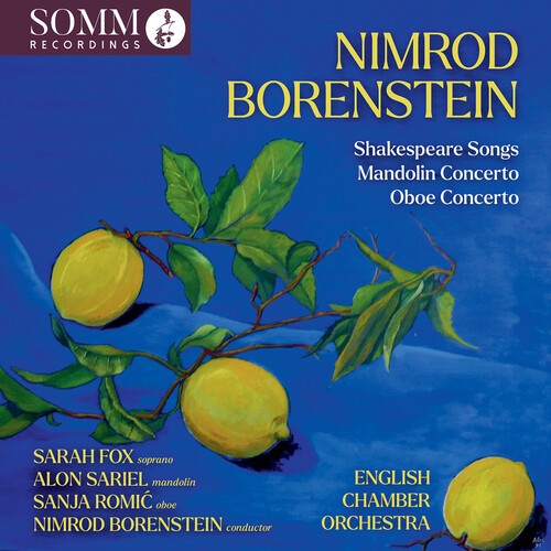 Nimrod Borenstein - Shakespeare Songs Mandolin Concert in der Gruppe CD / Klassiskt bei Bengans Skivbutik AB (5653889)