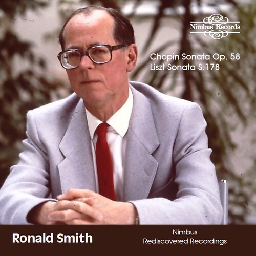 Ronald Smith - Chopin Sonata, Op. 58 & Liszt Sonat in der Gruppe CD / Klassiskt bei Bengans Skivbutik AB (5653893)