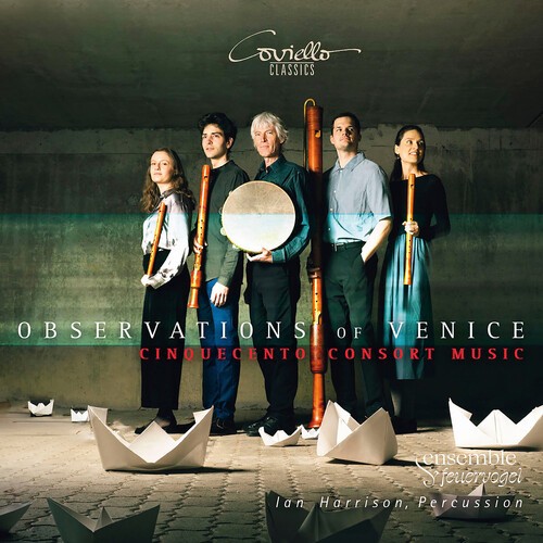 Ensemble Feuervogel Ian Harrison - Observtions Of Venice - Cinquecento in der Gruppe CD / Klassiskt bei Bengans Skivbutik AB (5653932)