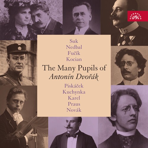 Various Artists - The Many Pupils Of Antonin Dvorak in der Gruppe CD / Bestseller bei Bengans Skivbutik AB (5653954)