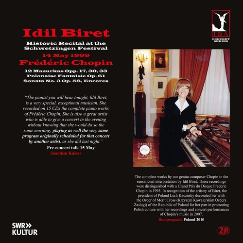 Idil Biret - At Schwetzingen Festival, 14 May 19 in der Gruppe VINYL / Klassiskt bei Bengans Skivbutik AB (5653958)