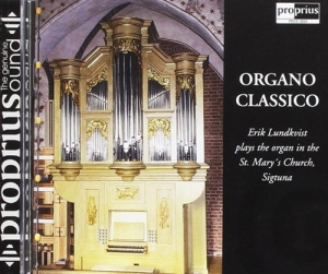 Lundkvist Erik - Organo Classico in der Gruppe CD bei Bengans Skivbutik AB (565419)