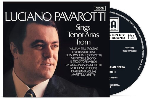 Luciano Pavarotti Wiener Opernorch - Tenor Arias From Italian Opera in der Gruppe CD / Bestseller bei Bengans Skivbutik AB (5654598)