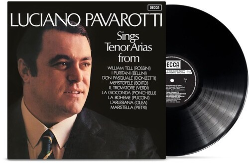 Luciano Pavarotti Wiener Opernorch - Tenor Arias From Italian Opera in der Gruppe VINYL bei Bengans Skivbutik AB (5654599)