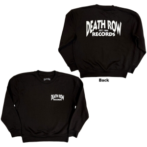 Death Row - Logo Uni Bl Sweatshirt in der Gruppe MERCHANDISE / Sweatshirt / Hip Hop-Rap bei Bengans Skivbutik AB (5654704)