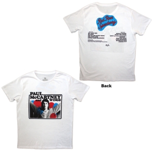 Paul Mccartney - Photo Rose Uni Wht T-Shirt in der Gruppe MERCHANDISE / T-shirt / Pop-Rock bei Bengans Skivbutik AB (5654725)
