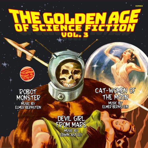 Various Artists - The Golden Age Of Science Fiction: in der Gruppe CD / Pop-Rock bei Bengans Skivbutik AB (5655223)