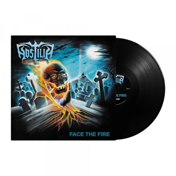 Hostilia - Face The Fire (Black Vinyl LP) in der Gruppe VINYL / Bestseller bei Bengans Skivbutik AB (5655419)