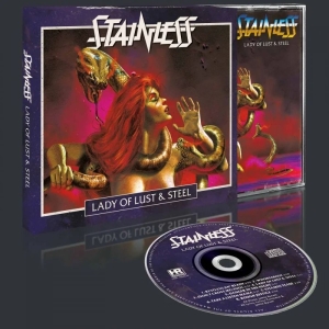 Stainless - Lady Of Lust & Steel (Slipcase) in der Gruppe CD / Kommande / Hårdrock bei Bengans Skivbutik AB (5655517)