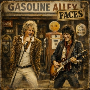 Faces - Rockin? In California - Live 1975 in der Gruppe CD / Kommande / Pop-Rock bei Bengans Skivbutik AB (5655675)