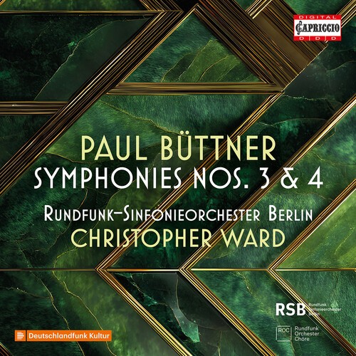 Paul Buttner - Symphonies Nos. 3 & 4 in der Gruppe CD / Klassiskt bei Bengans Skivbutik AB (5655958)