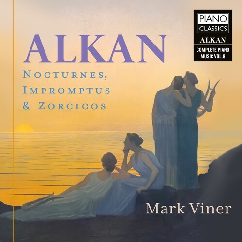 Charles-Valentin Alkan - Nocturnes, Impromptus & Zorzicos, V in der Gruppe CD / Klassiskt bei Bengans Skivbutik AB (5655966)