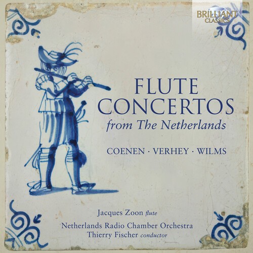 Jacques Zoon Netherlands Radio Cha - Flute Concertos From The Netherland in der Gruppe CD / Klassiskt bei Bengans Skivbutik AB (5655987)